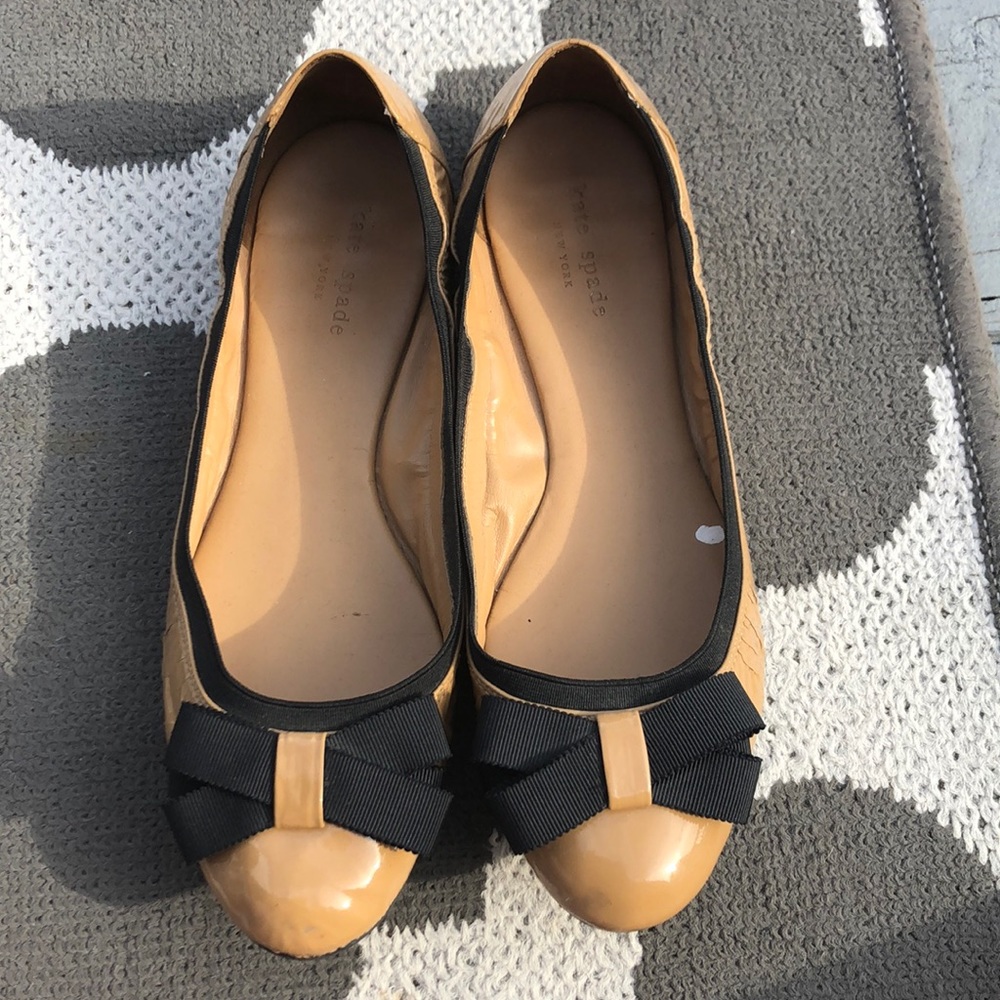 Kate Spade bow flats